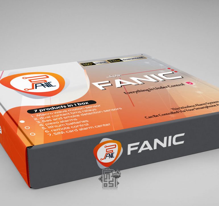 طرح باکس محصول امنیتی فانیک